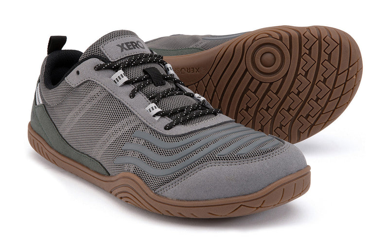 Barefoot Shoes - Xero - 360° - MEN - Steel Gray/Thyme 2  - OzBarefoot