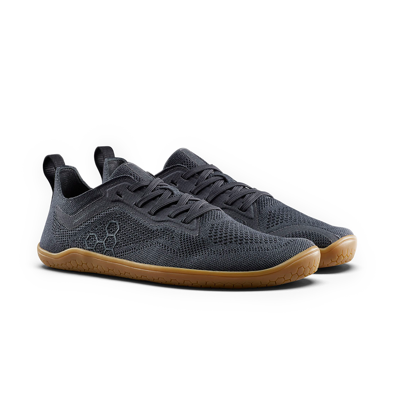 Vivobarefoot Primus Lite Knit Natural Mens Eclipse 2  - OzBarefoot