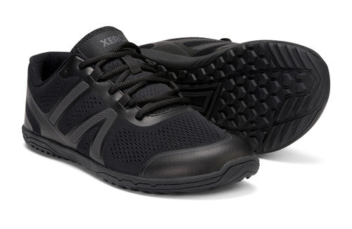 Barefoot Shoes - Xero - HFS II - LIGHTWEIGHT ROAD RUNNER - MEN - Black / Asphalt 2  - OzBarefoot