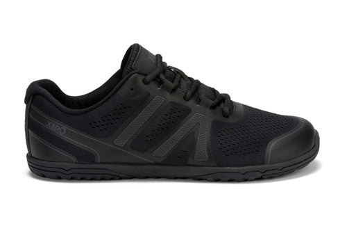 Barefoot Shoes - Xero - HFS II - LIGHTWEIGHT ROAD RUNNER - MEN - Black / Asphalt 1  - OzBarefoot
