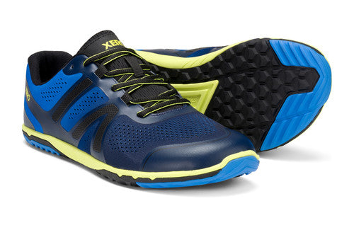 Barefoot Shoes - Xero - HFS II - LIGHTWEIGHT ROAD RUNNER - MEN - Blue Aster 1  - OzBarefoot