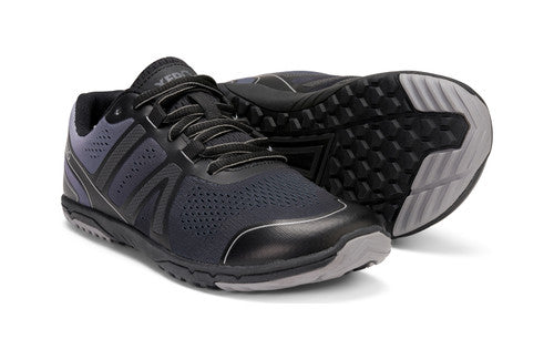 Barefoot Shoes - Xero - HFS II - LIGHTWEIGHT ROAD RUNNER - WOMEN - Black / Frost Gray 7  - OzBarefoot