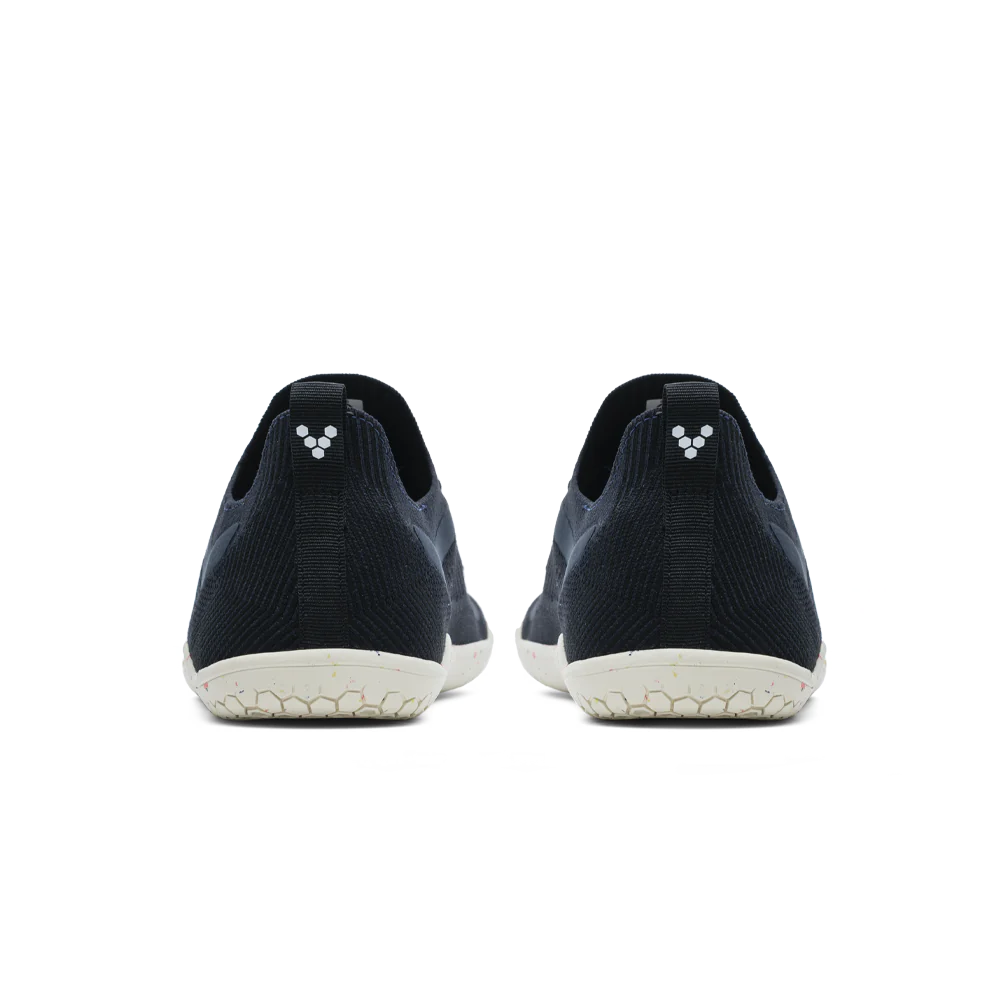 Back - Vivobarefoot Primus Lite Knit Mens Midnight - Ozbarefoot