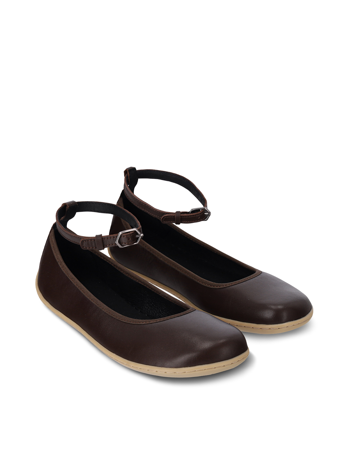Ballet Flats Be Lenka Florence - Dark Brown 3  - OzBarefoot