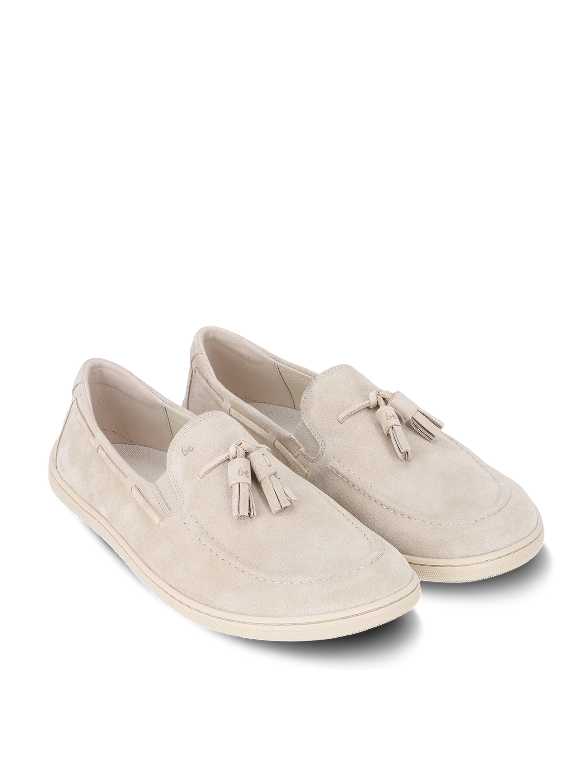 Barefoot Moccasins Be Lenka Portsiders - Beige (MENS) 4  - OzBarefoot