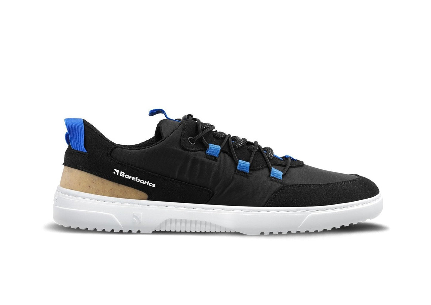 Barefoot Sneakers Barebarics - Revive - Black & White 1 OzBarefoot Australia