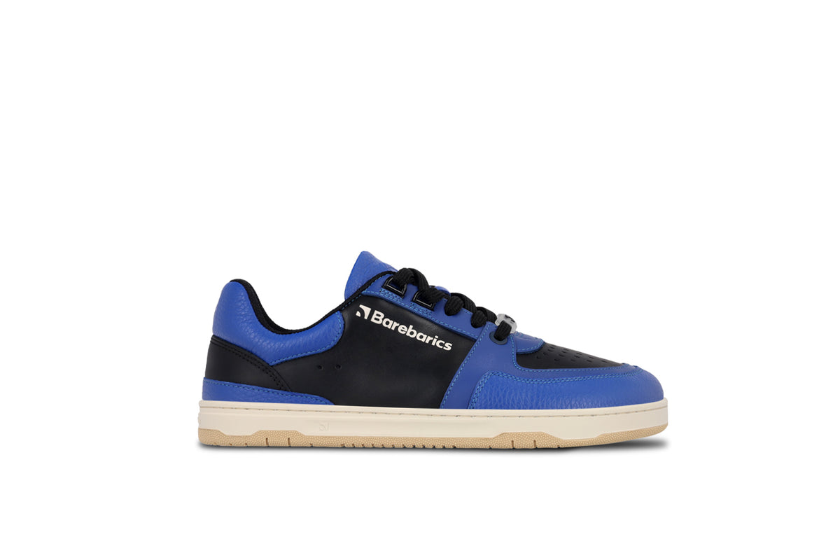 Barefoot Sneakers Barebarics Wave - Black & Blue 5  - OzBarefoot