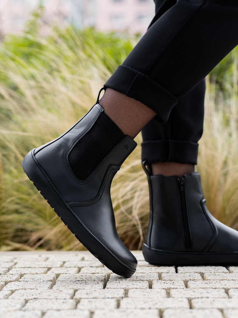 Barefoot Boots Be Lenka Allure - All Black 2  - OzBarefoot