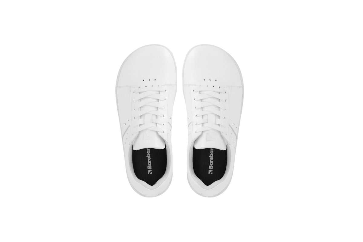 Barefoot Sneakers Barebarics Enigma - All White 11  - OzBarefoot