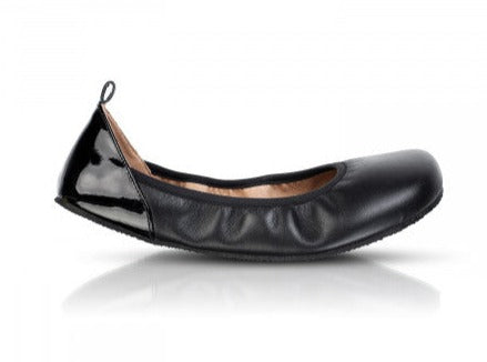 Shapen TULIP 3.0 Black barefoot ballerinas Regular