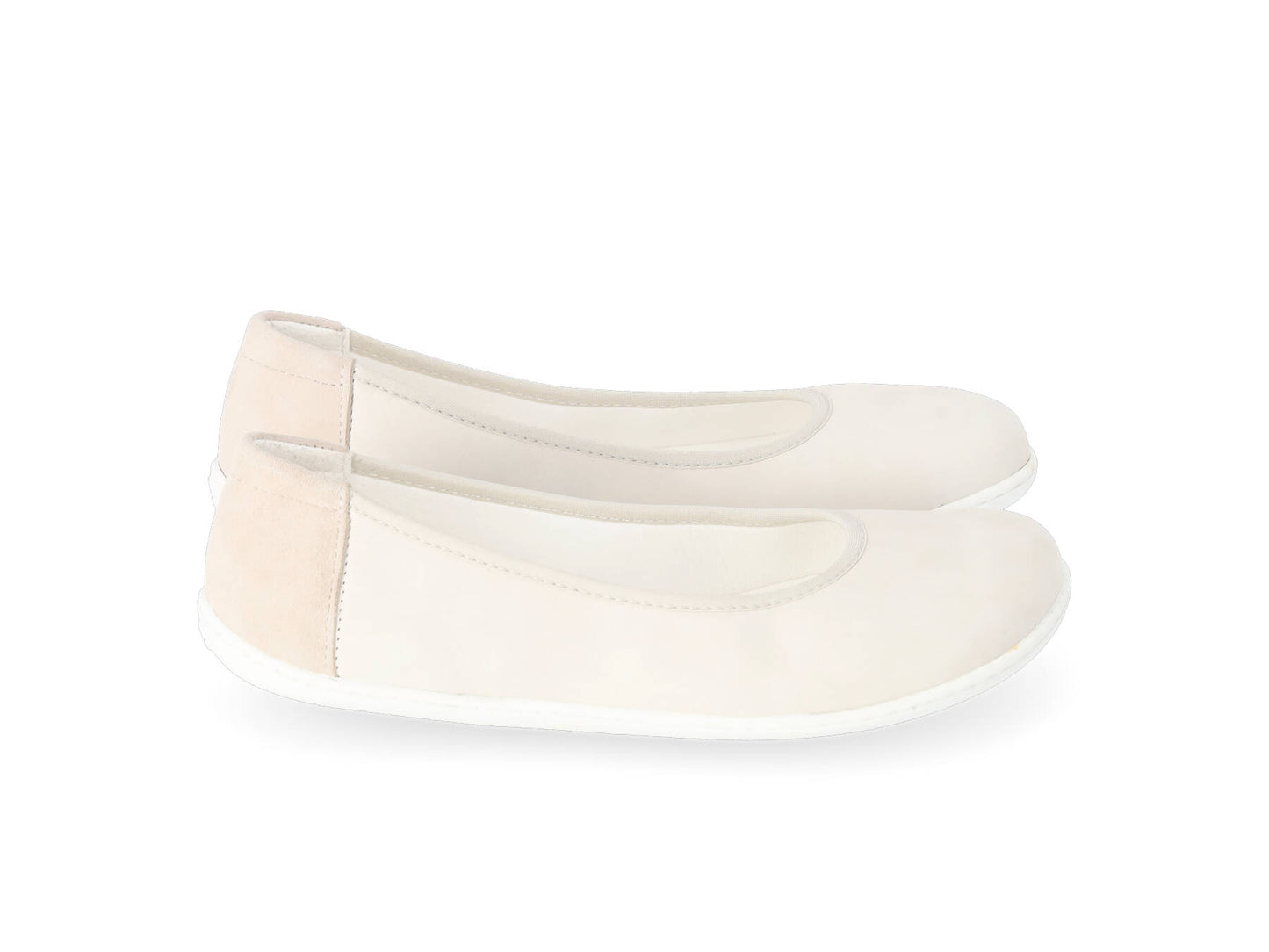 Ballet Flats Be Lenka - Sophie - Chalk White 10 OzBarefoot Australia