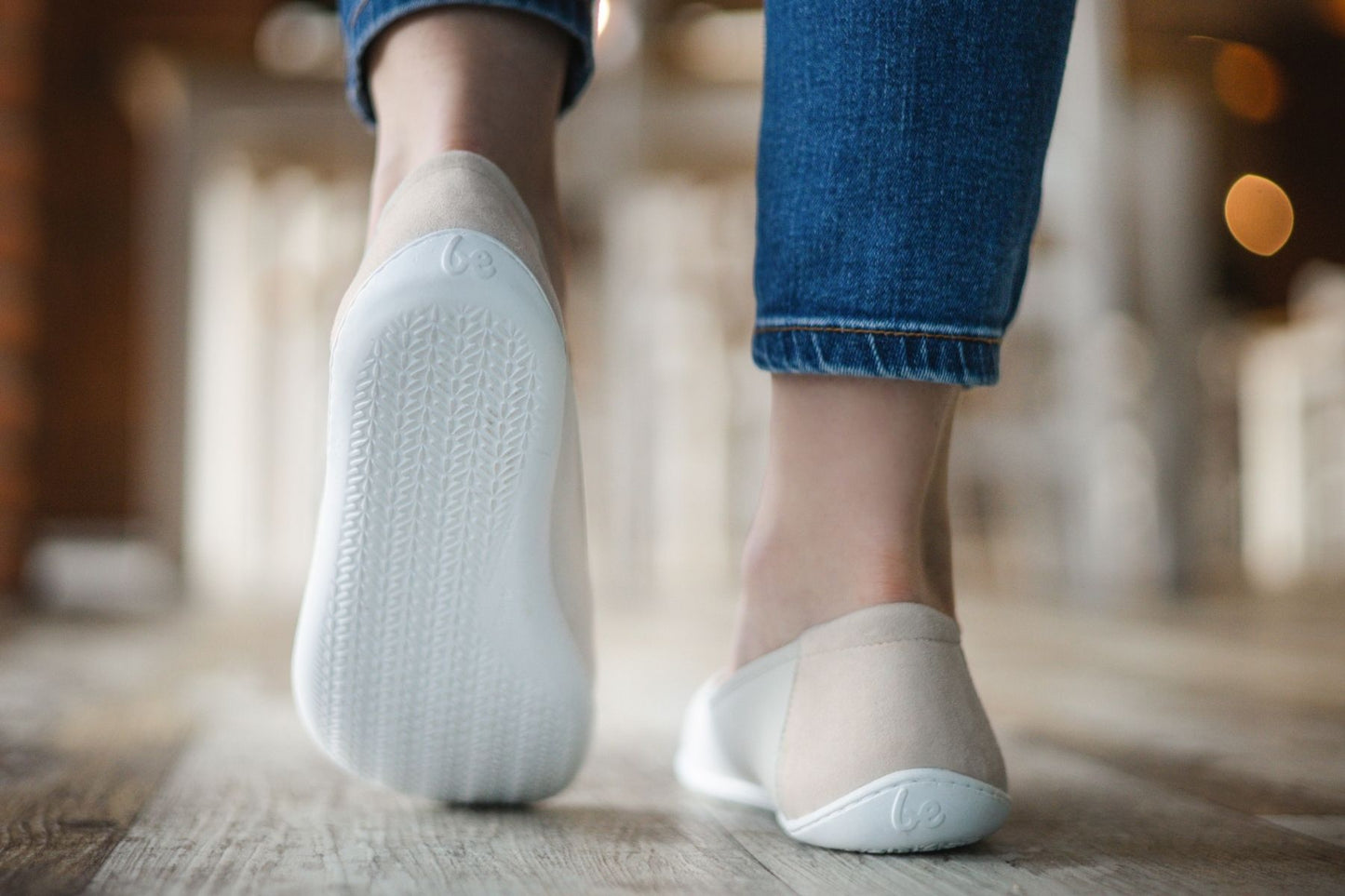 Ballet Flats Be Lenka - Sophie - Chalk White 13 OzBarefoot Australia