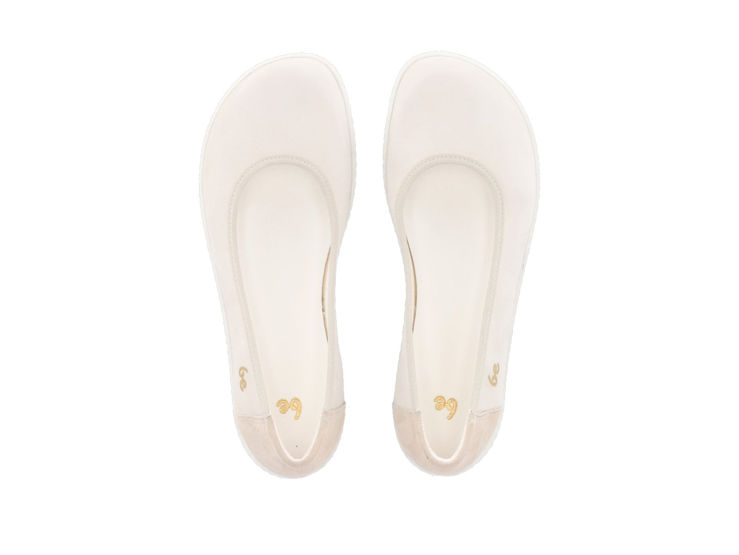 Ballet Flats Be Lenka - Sophie - Chalk White 14 OzBarefoot Australia