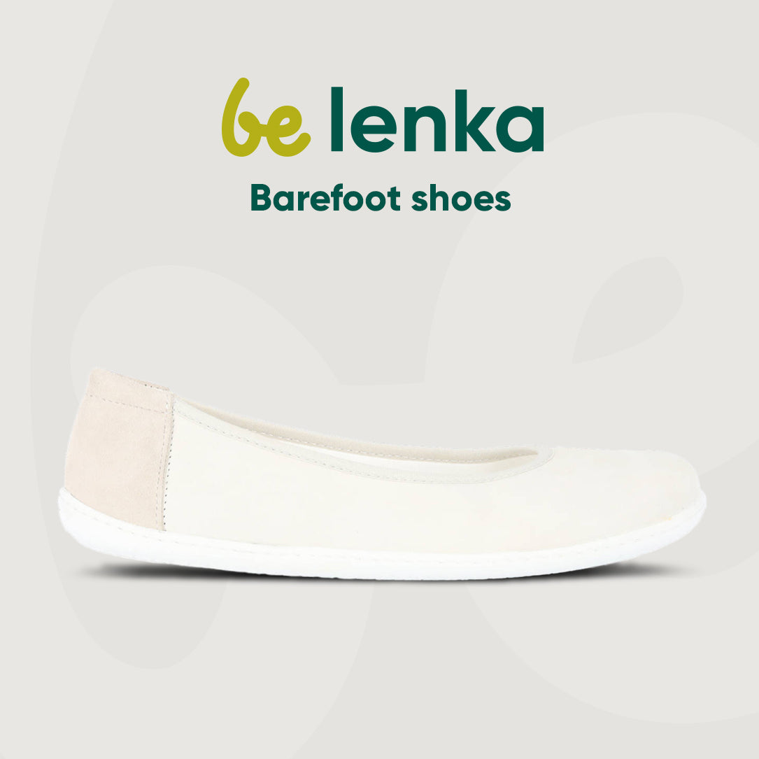 Ballet Flats Be Lenka - Sophie - Chalk White 4 OzBarefoot Australia