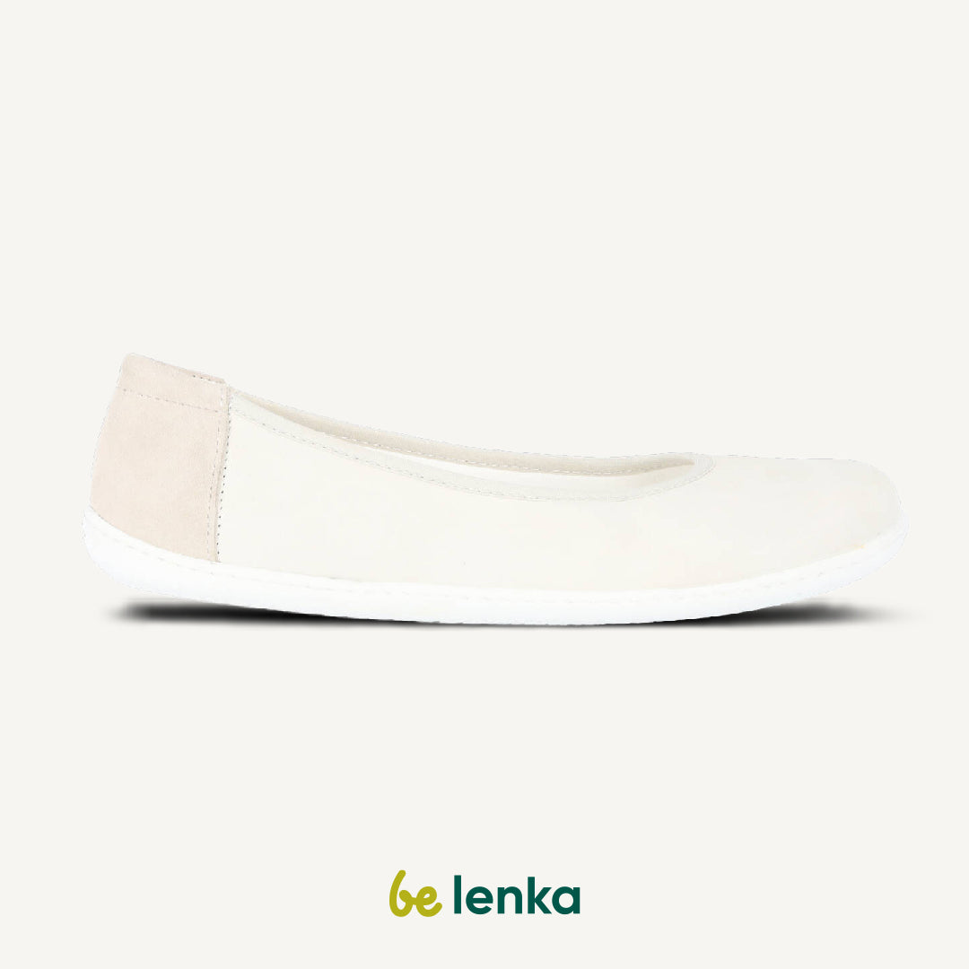 Ballet Flats Be Lenka - Sophie - Chalk White 3 OzBarefoot Australia