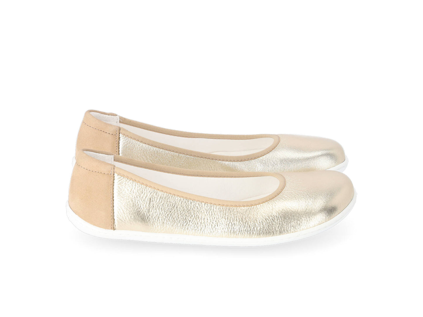 Ballet Flats Be Lenka - Sophie - Gold 8 OzBarefoot Australia