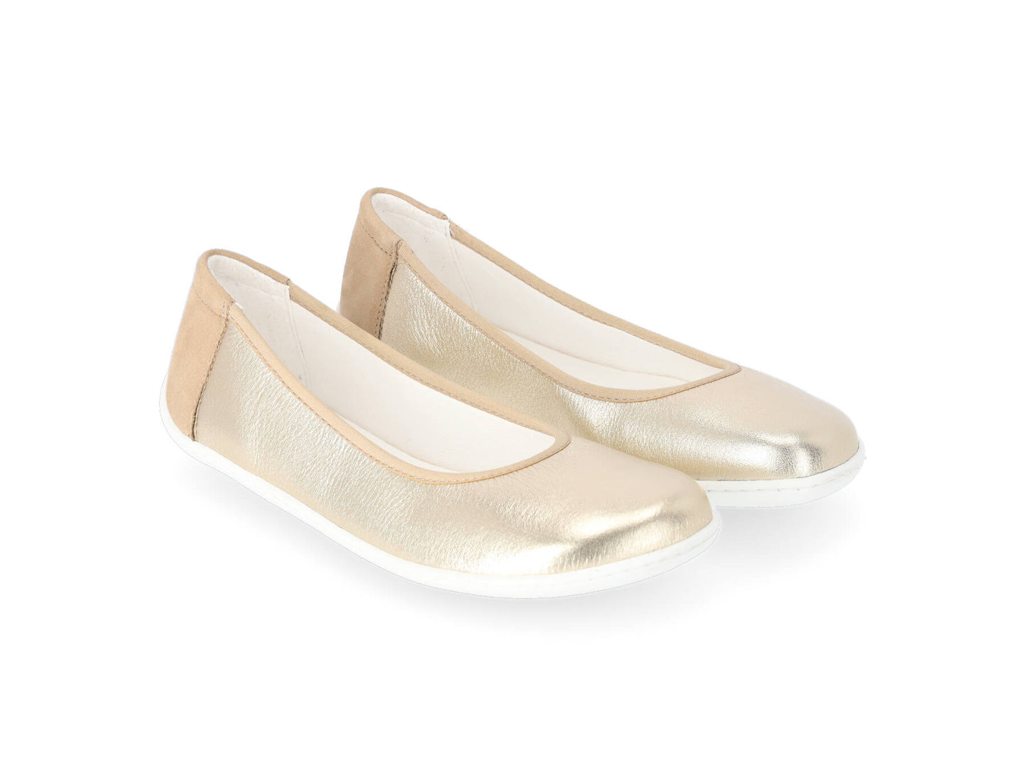 Ballet Flats Be Lenka - Sophie - Gold 10 OzBarefoot Australia