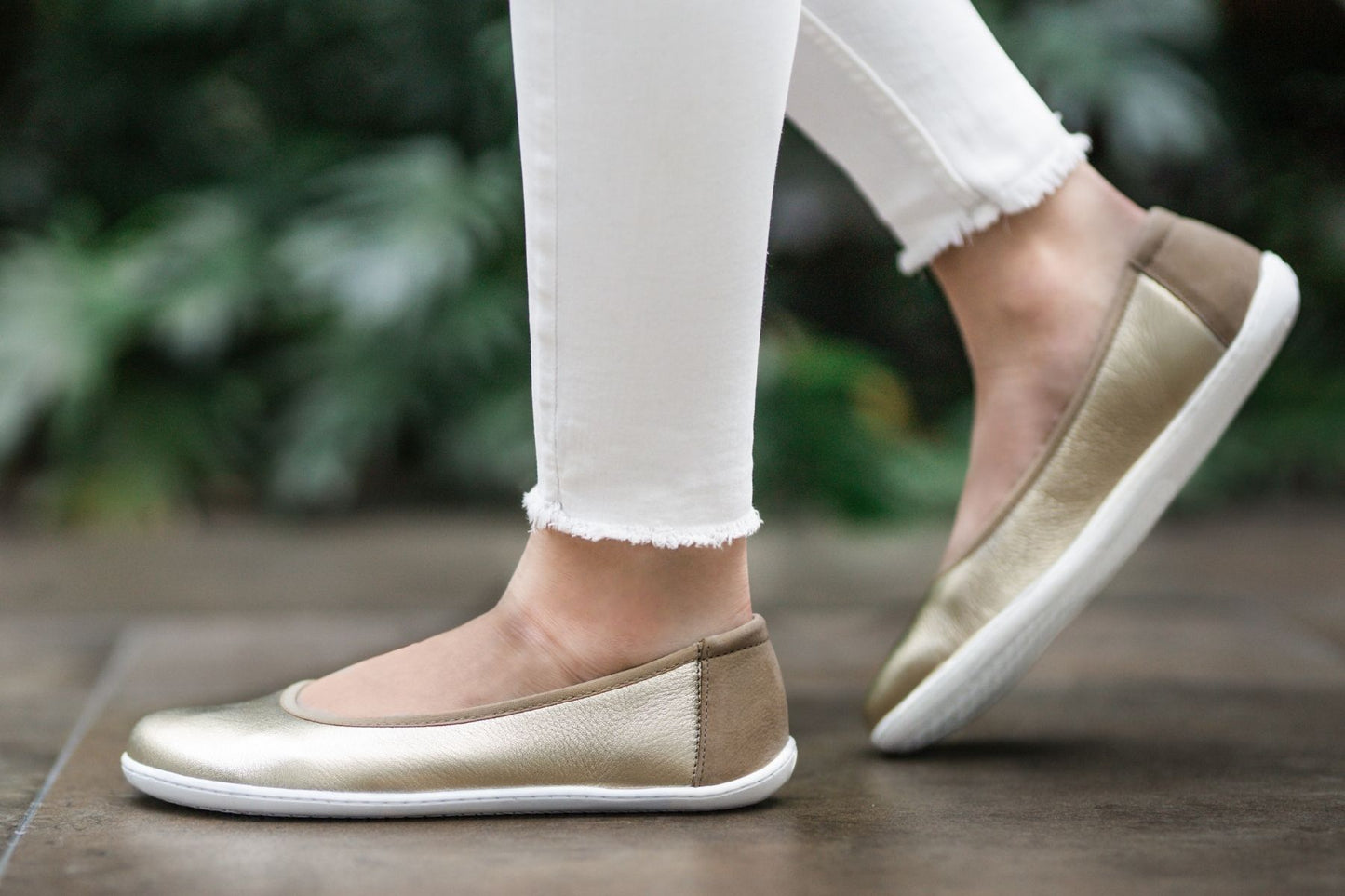 Ballet Flats Be Lenka - Sophie - Gold 13 OzBarefoot Australia