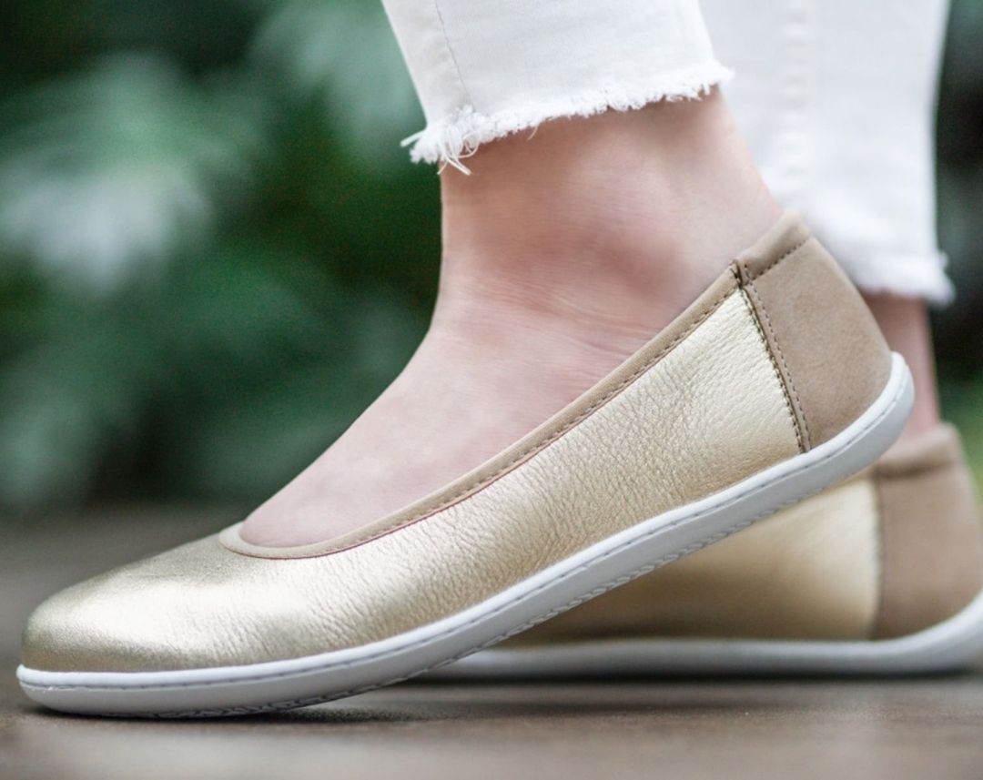 Ballet Flats Be Lenka - Sophie - Gold 2 OzBarefoot Australia