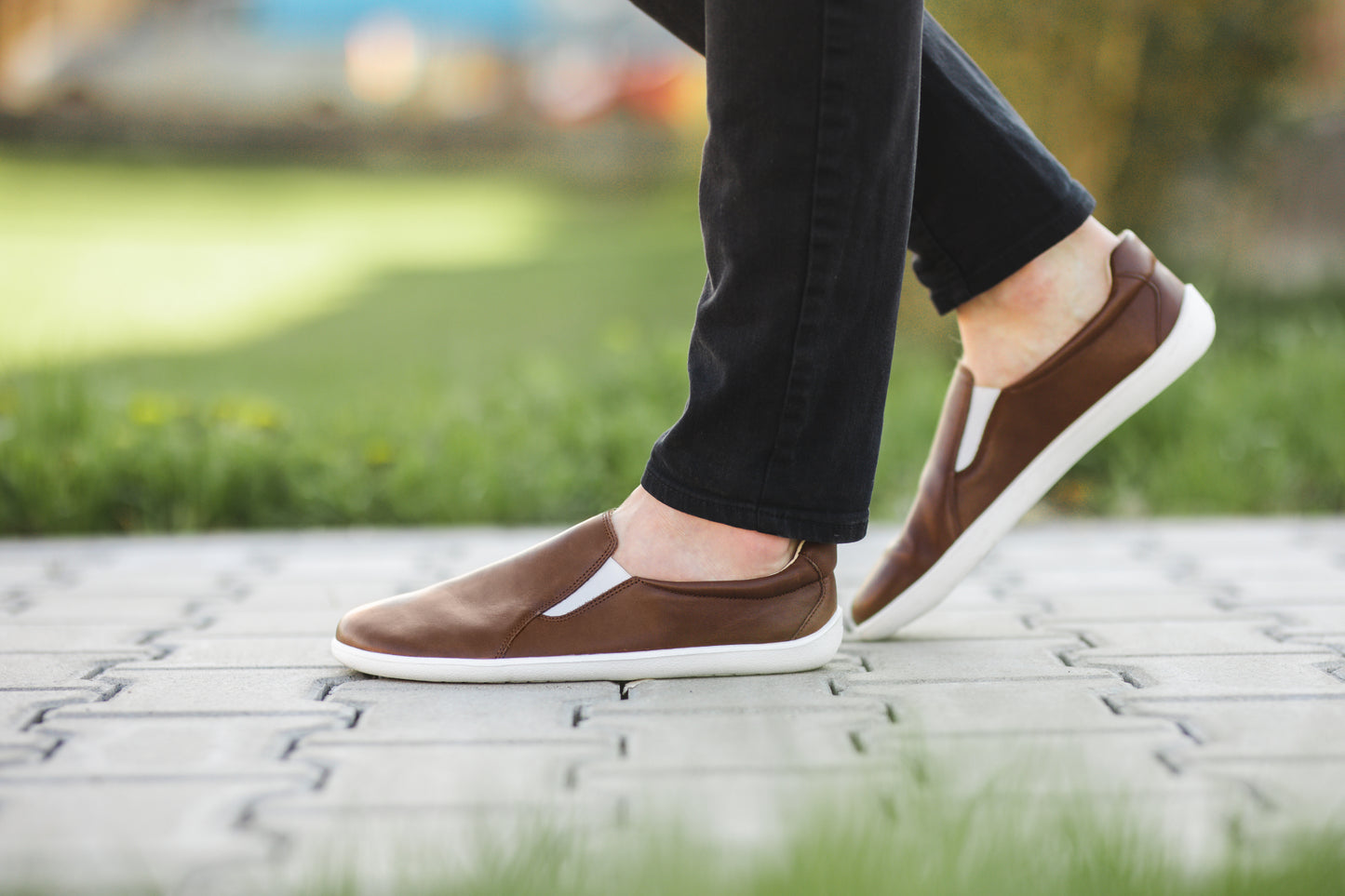 Barefoot Sneakers - Be Lenka Eazy - Dark Brown 5 OzBarefoot Australia