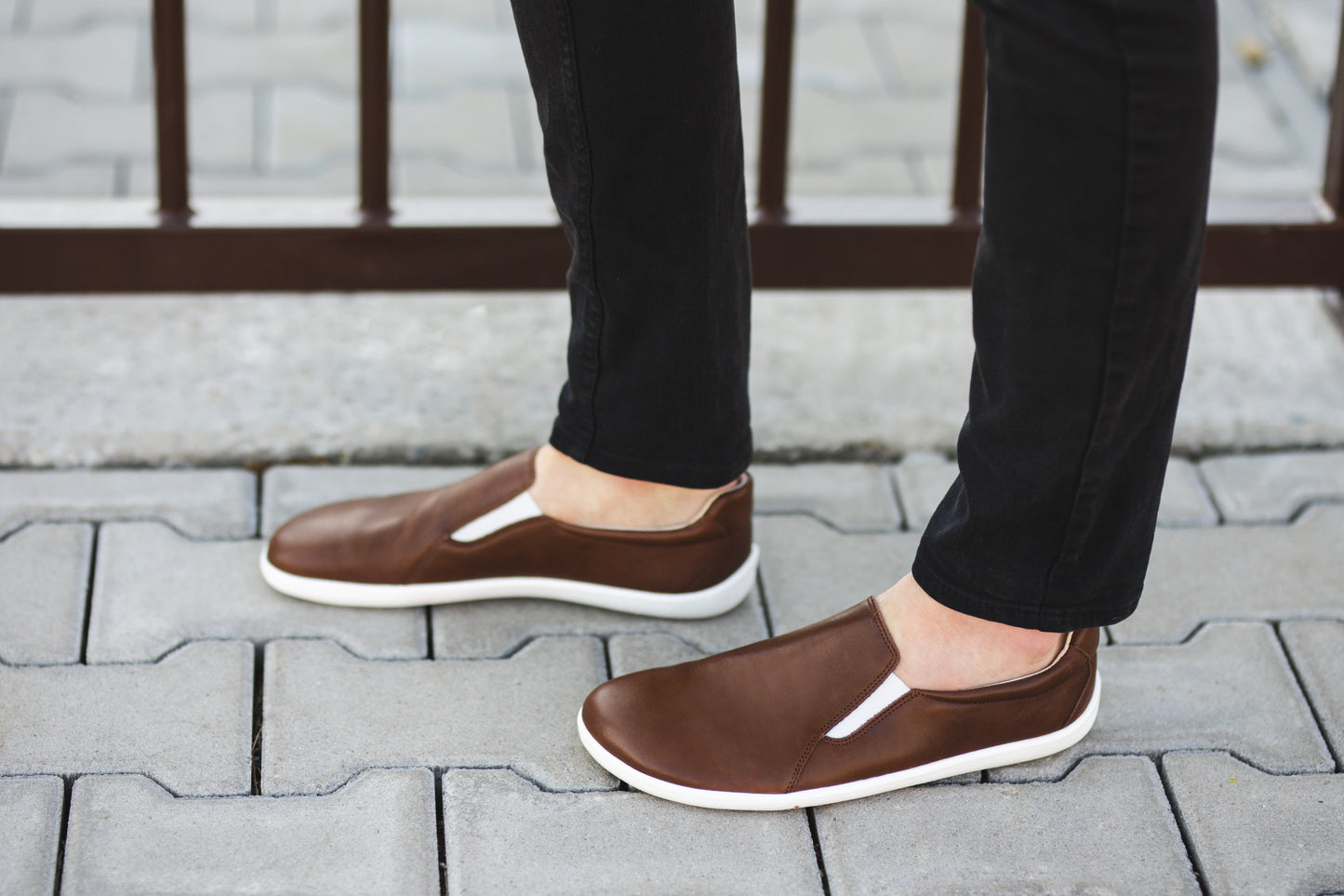 Barefoot Sneakers - Be Lenka Eazy - Dark Brown 7 OzBarefoot Australia