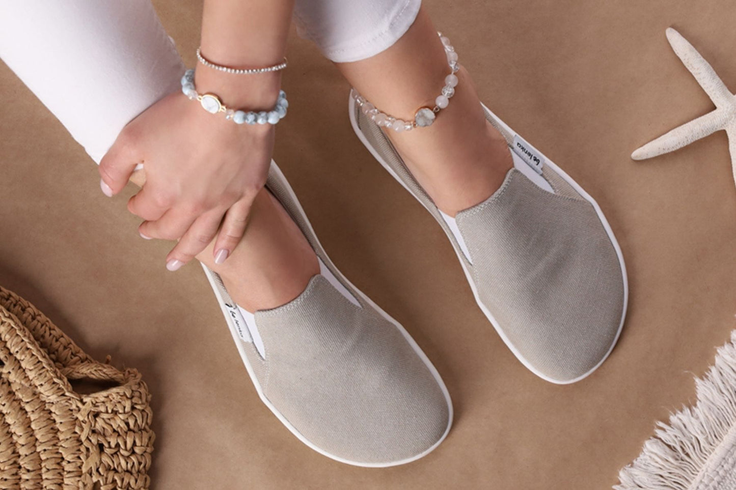 Barefoot Sneakers - Be Lenka Eazy - Vegan - Sand '22 11 OzBarefoot Australia
