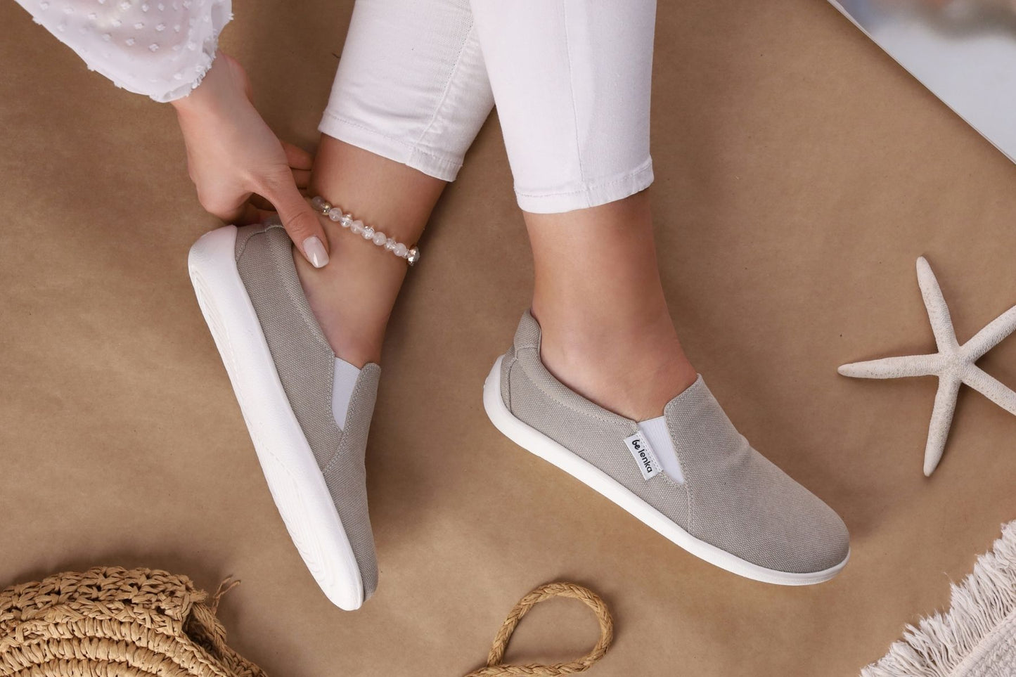 Barefoot Sneakers - Be Lenka Eazy - Vegan - Sand '22 9 OzBarefoot Australia