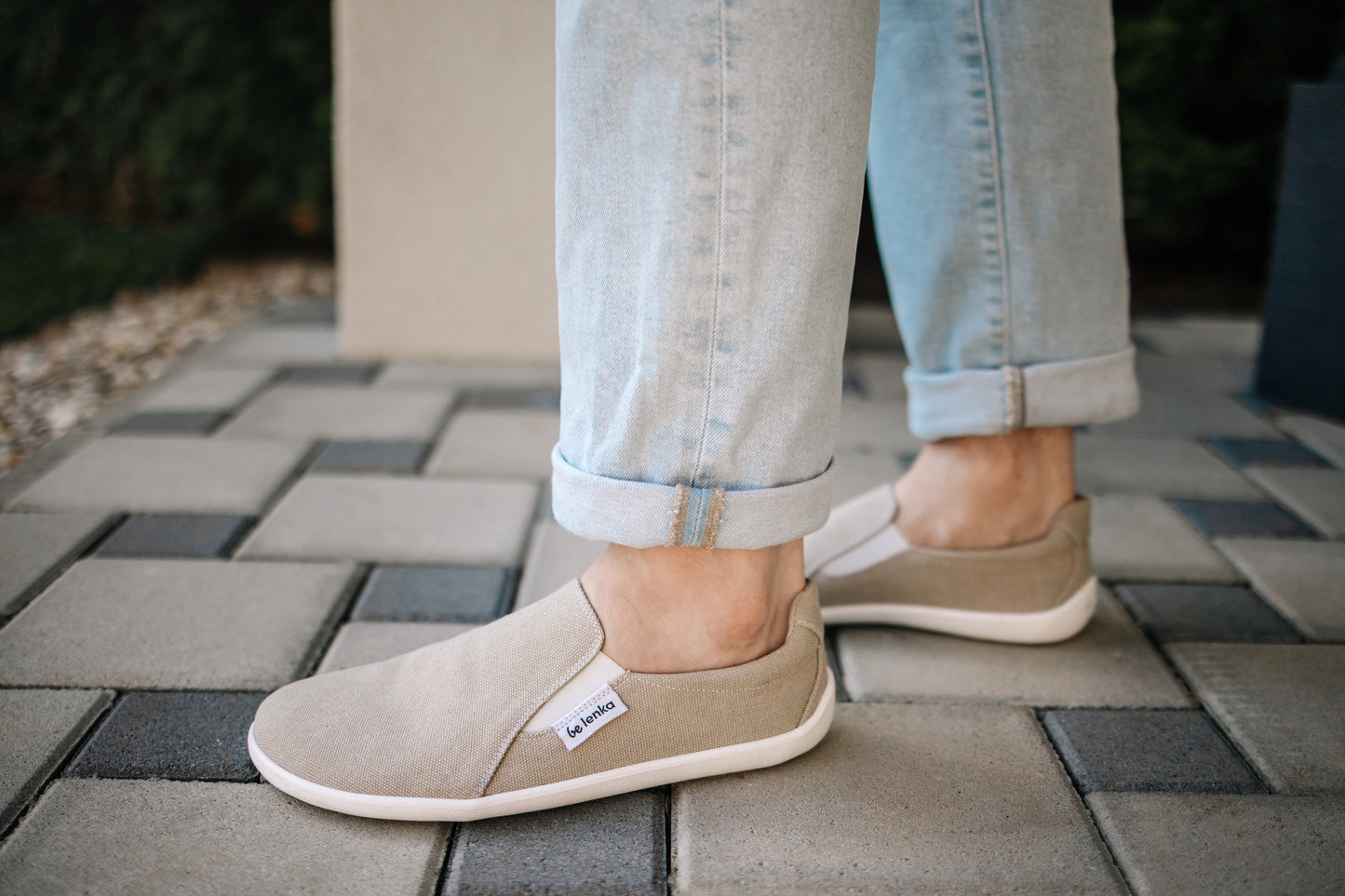 Barefoot Sneakers - Be Lenka Eazy - Vegan - Sand '22 17 OzBarefoot Australia