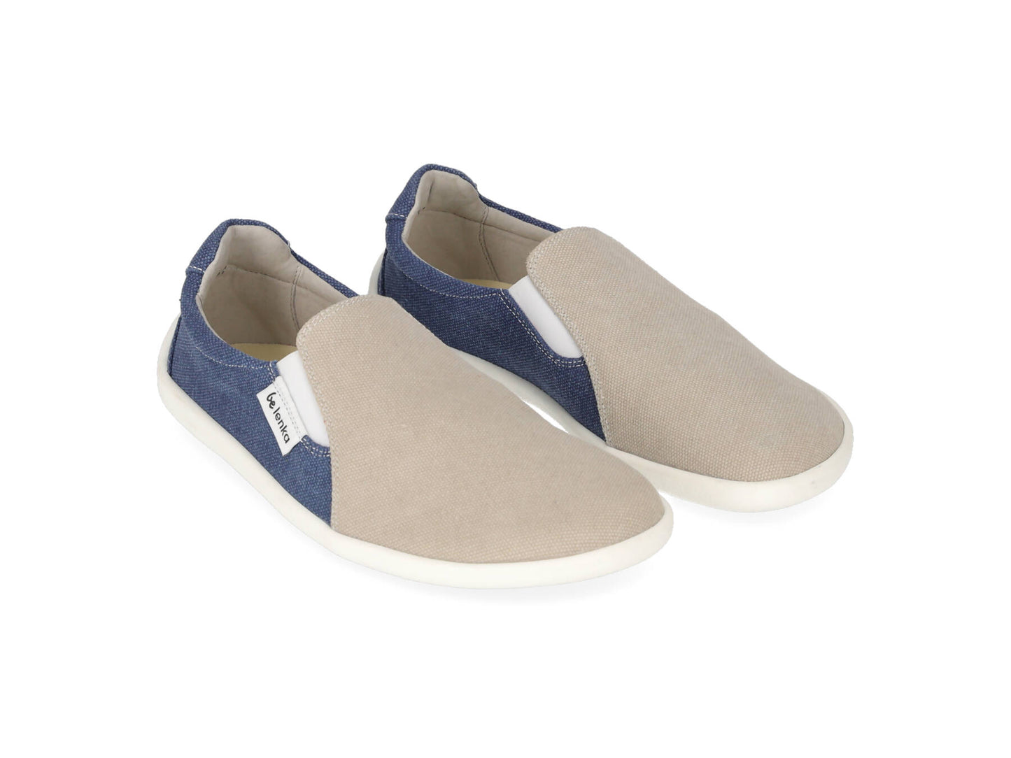 Barefoot Sneakers - Be Lenka Eazy - Vegan - Sand & Blue 11 OzBarefoot Australia