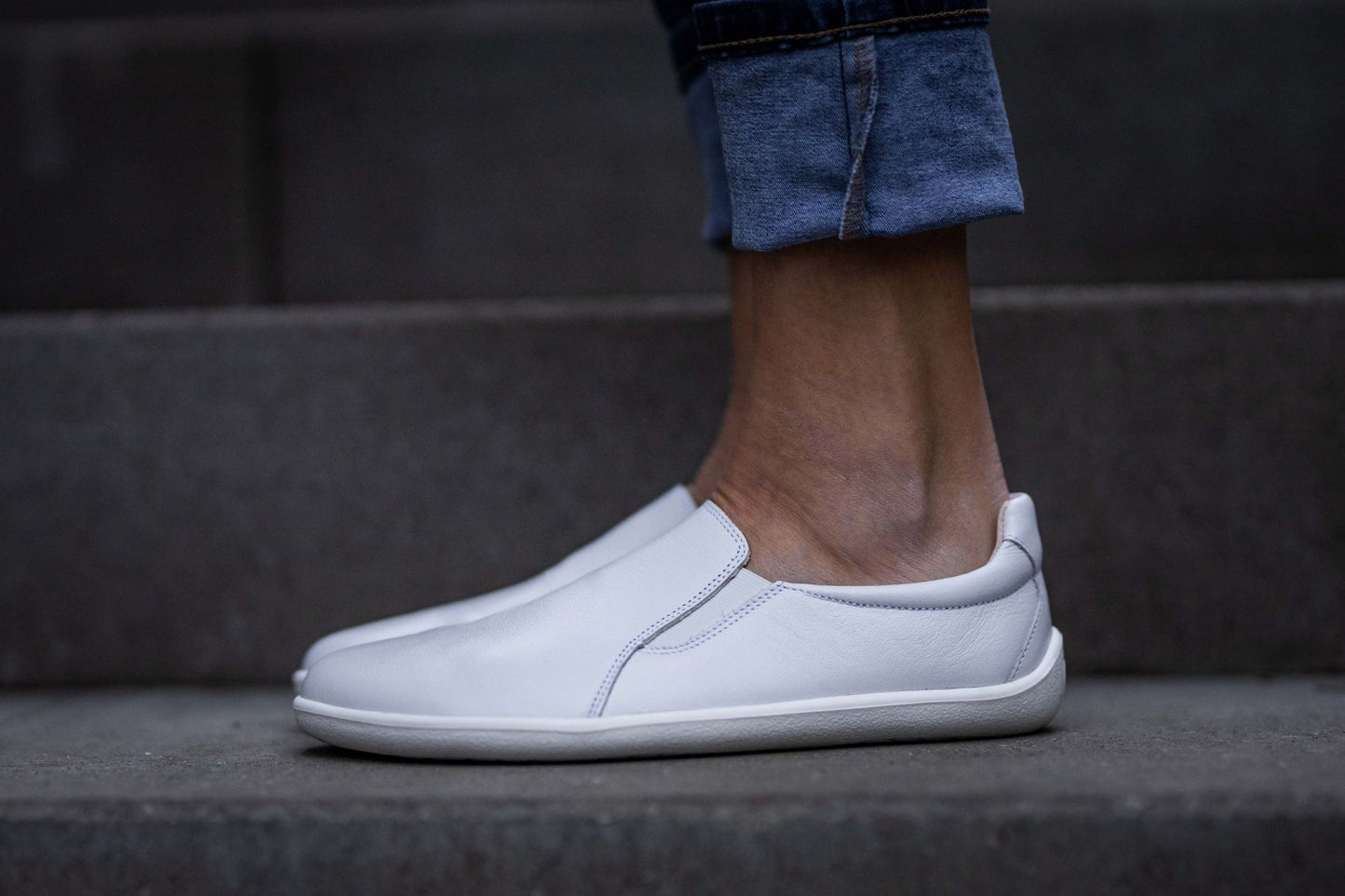 Barefoot Sneakers - Be Lenka Eazy - White 4 OzBarefoot Australia