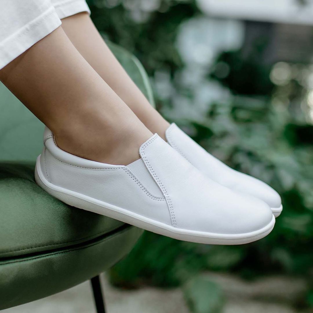Barefoot Sneakers - Be Lenka Eazy - White 13 OzBarefoot Australia