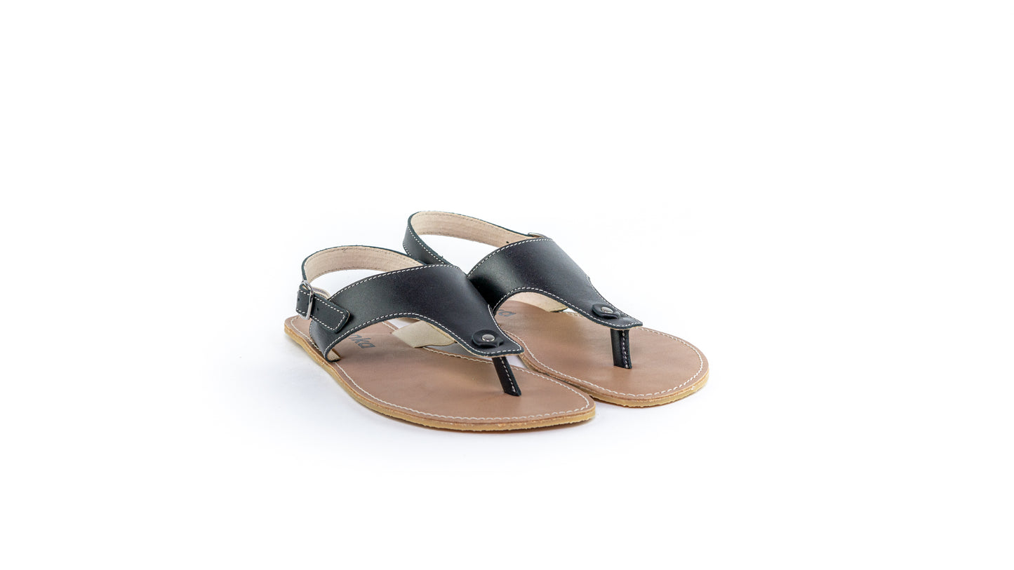Barefoot Sandals - Be Lenka Promenade - Black 5 OzBarefoot Australia