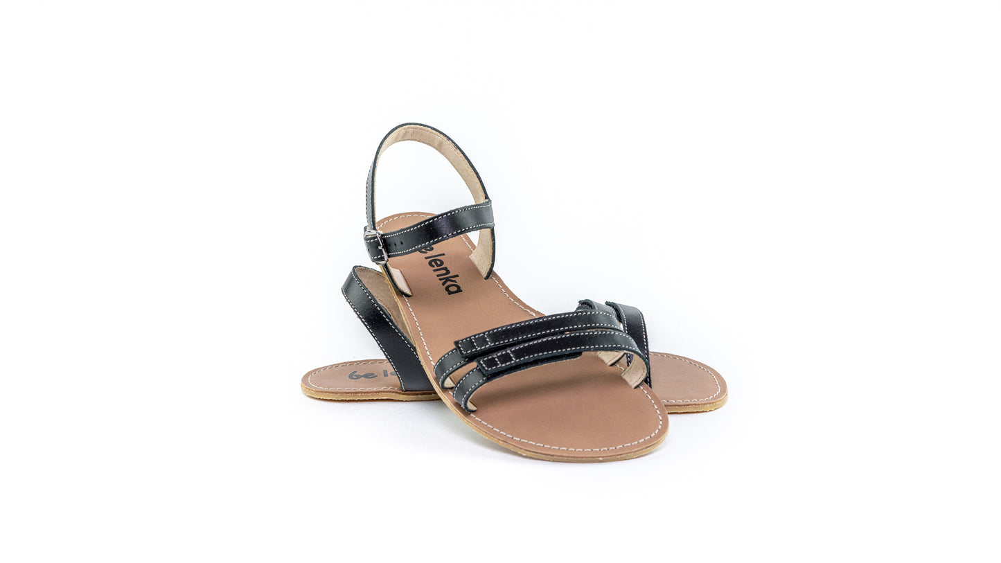 Barefoot Sandals - Be Lenka Summer - Black 4 OzBarefoot Australia