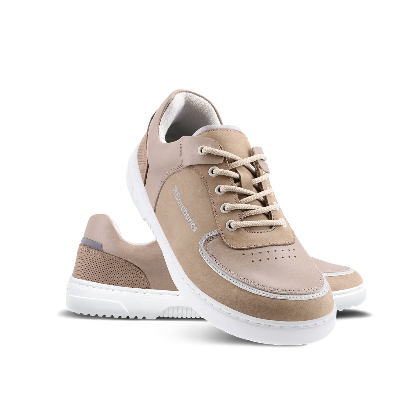 Barefoot Sneakers Barebarics Apollo - Cappuccino Brown 2 OzBarefoot Australia