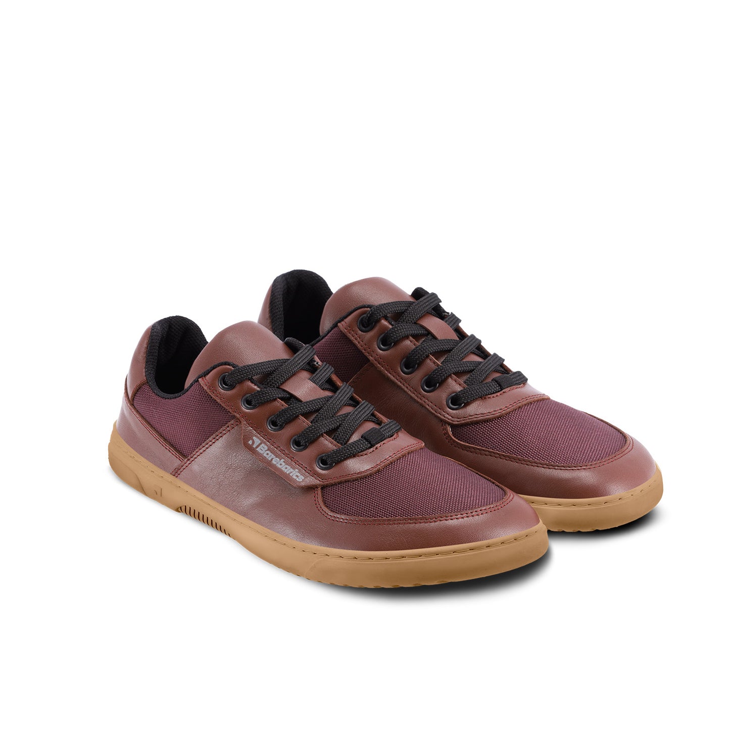 Barefoot Sneakers Barebarics Bravo - Maroon Brown 3 OzBarefoot Australia