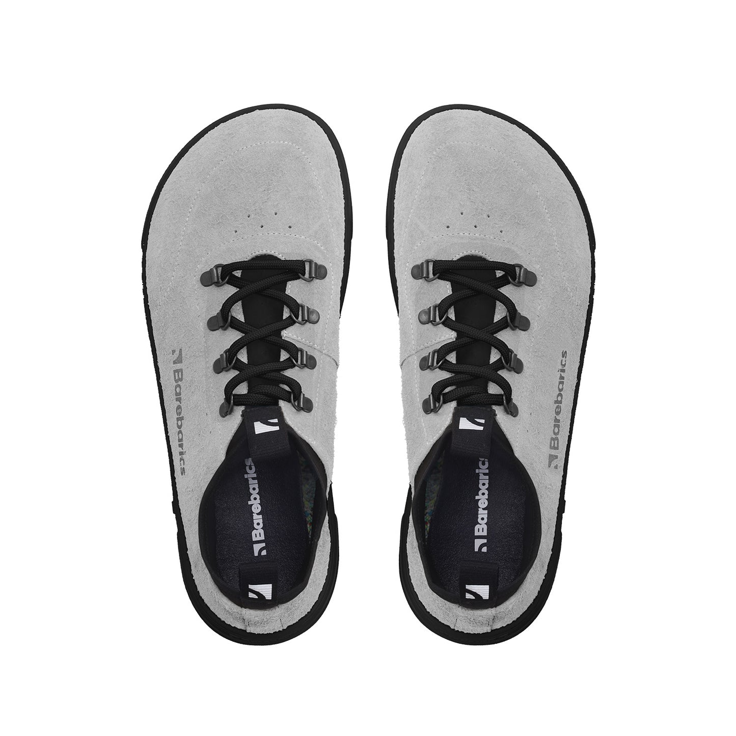 Barefoot Sneakers Barebarics Bronx - Grey 3 OzBarefoot Australia