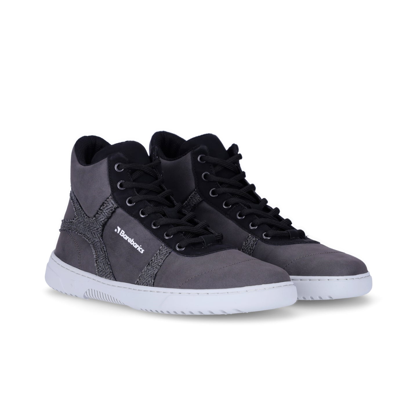 Barefoot Sneakers Barebarics - Hifly - Grey 4 OzBarefoot Australia