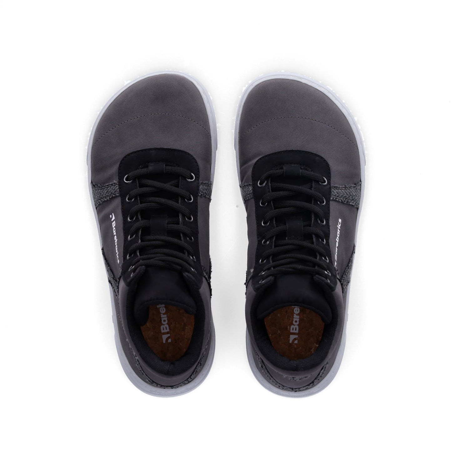 Barefoot Sneakers Barebarics - Hifly - Grey 6 OzBarefoot Australia