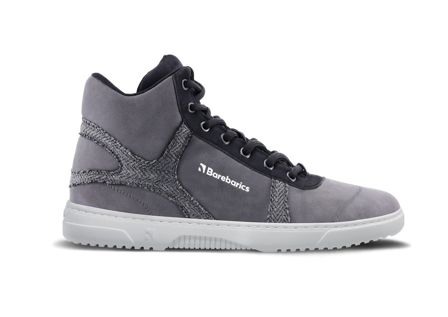 Barefoot Sneakers Barebarics - Hifly - Grey 1 OzBarefoot Australia