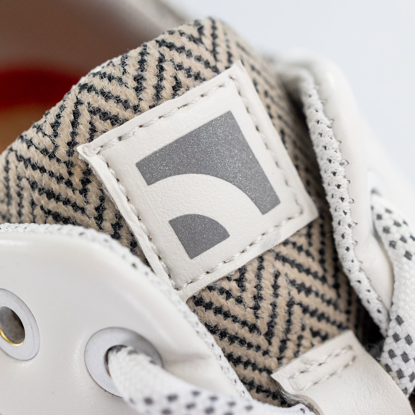 Barefoot Sneakers Barebarics - Kudos - White & Grey 5 OzBarefoot Australia