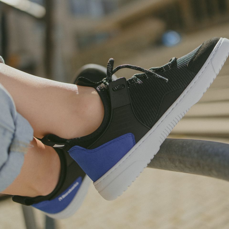 Barefoot Sneakers Barebarics - Rebel - Black 5 OzBarefoot Australia