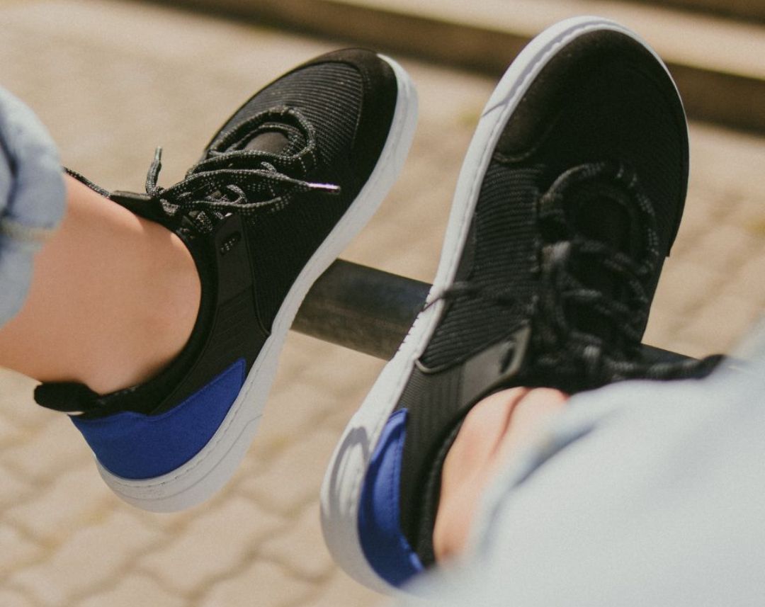 Barefoot Sneakers Barebarics - Rebel - Black 2 OzBarefoot Australia