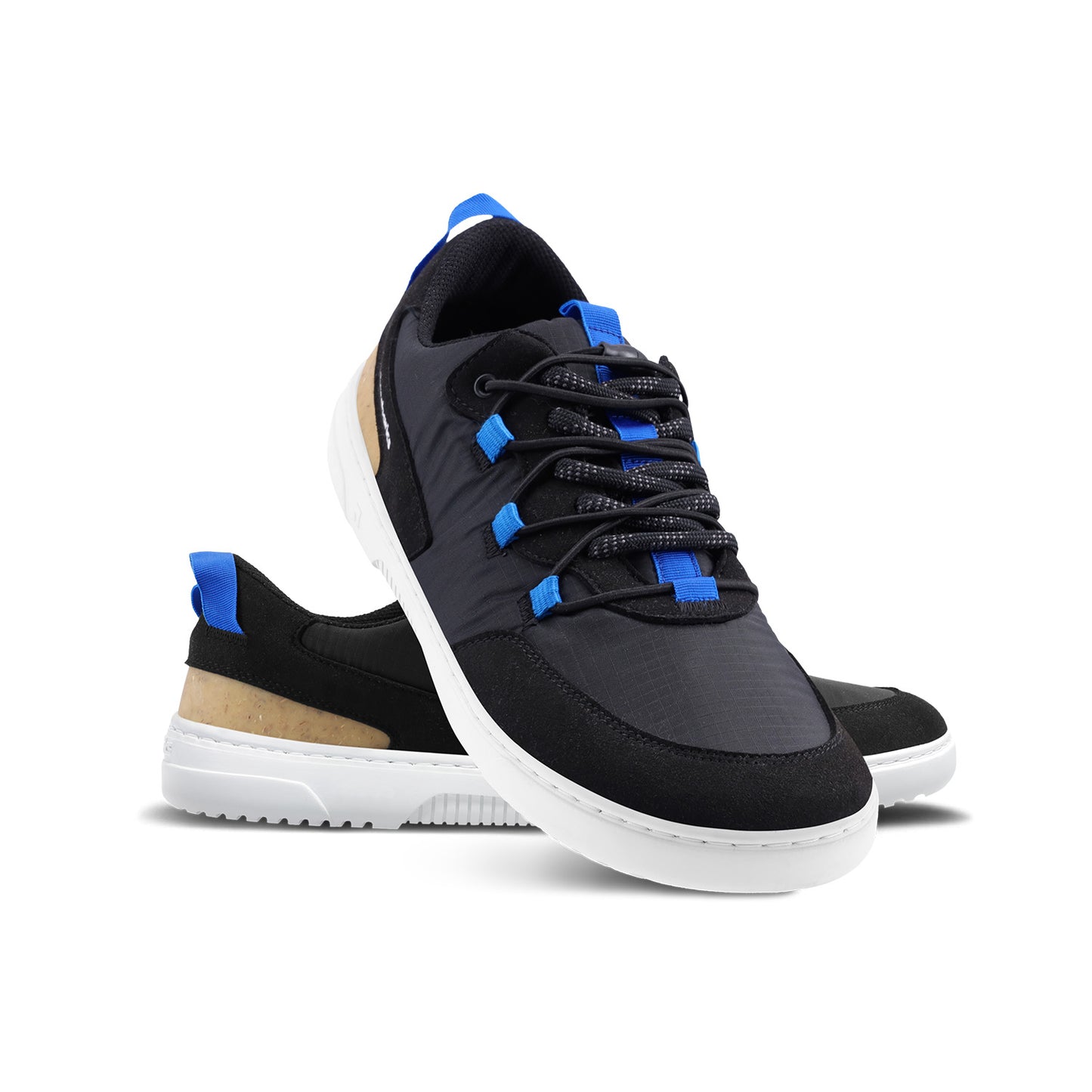 Barefoot Sneakers Barebarics - Revive - Black & White 2 OzBarefoot Australia
