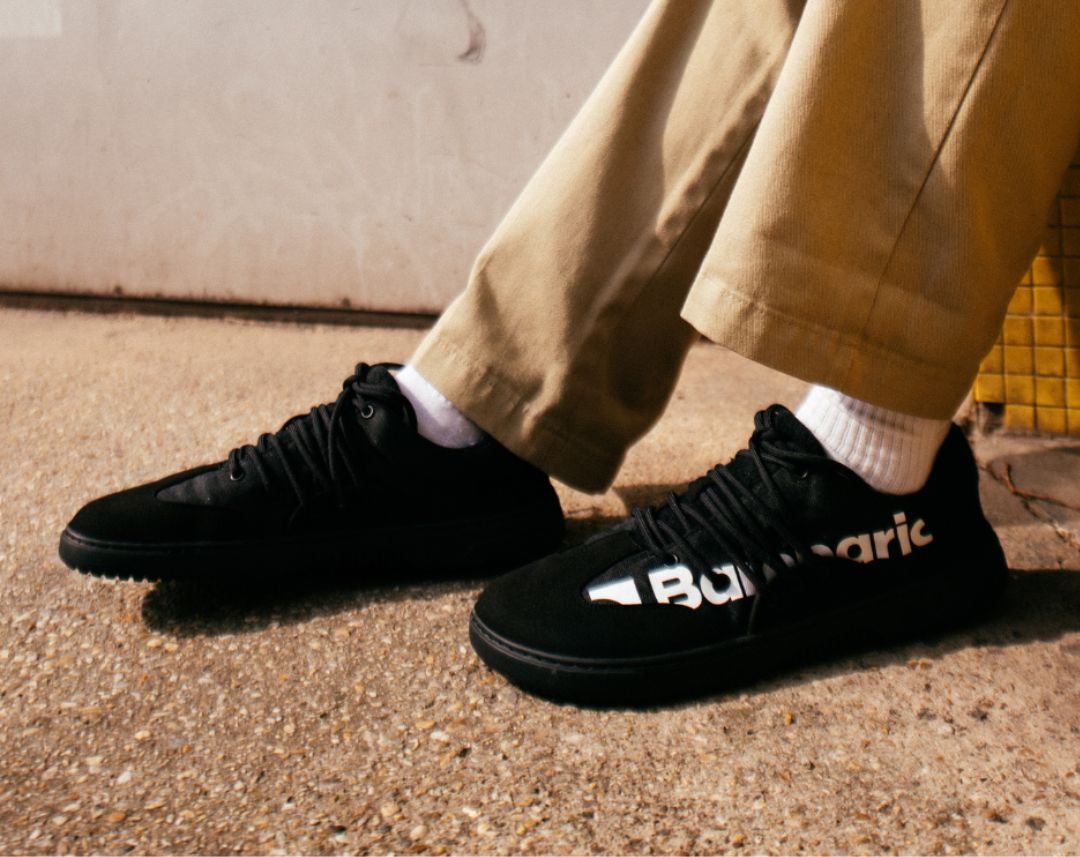 Barefoot Sneakers Barebarics - Vibe - Black 2 OzBarefoot Australia