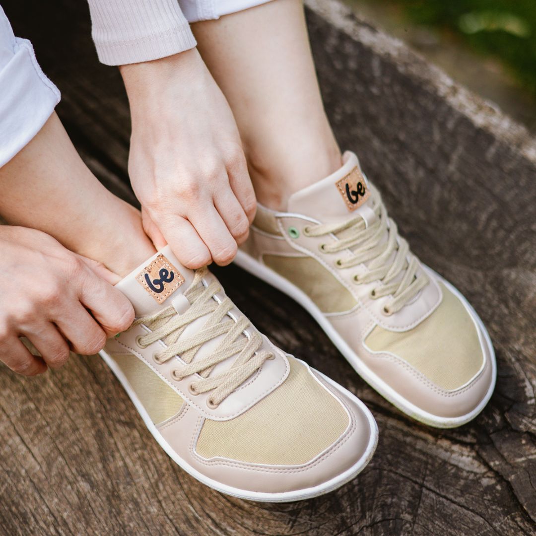 Barefoot Sneakers - Be Lenka Champ 2.0 - Vegan - Beige 17 OzBarefoot Australia