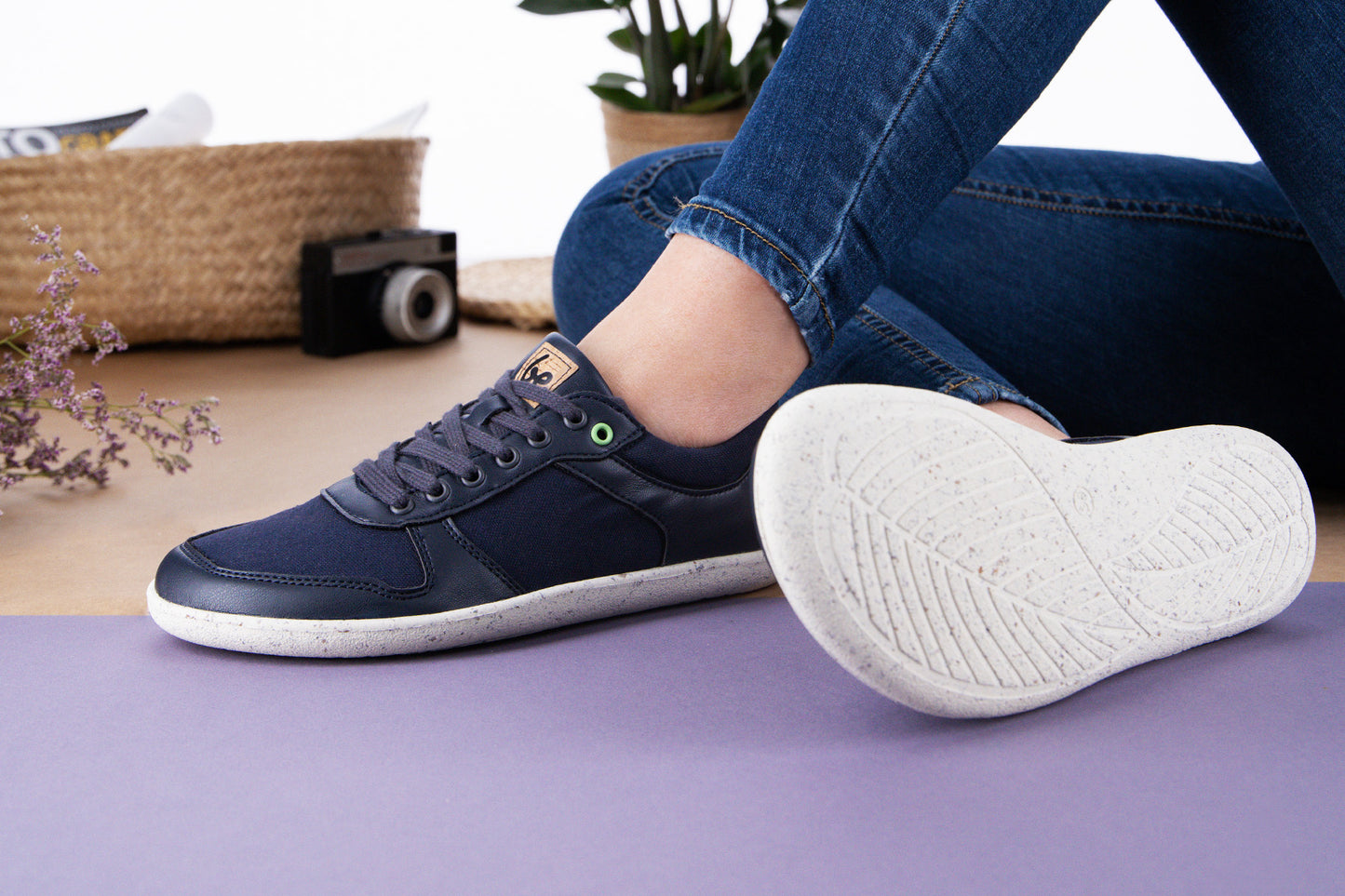 Barefoot Sneakers - Be Lenka Champ 2.0 - Vegan - Dark Blue 13 OzBarefoot Australia