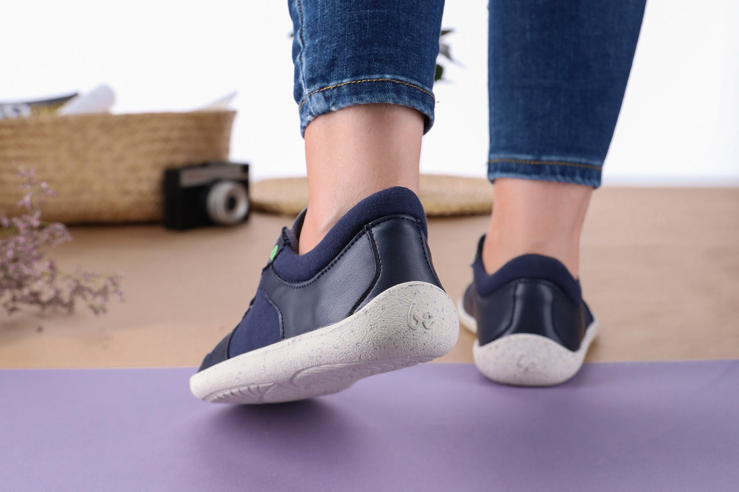 Barefoot Sneakers - Be Lenka Champ 2.0 - Vegan - Dark Blue 11 OzBarefoot Australia