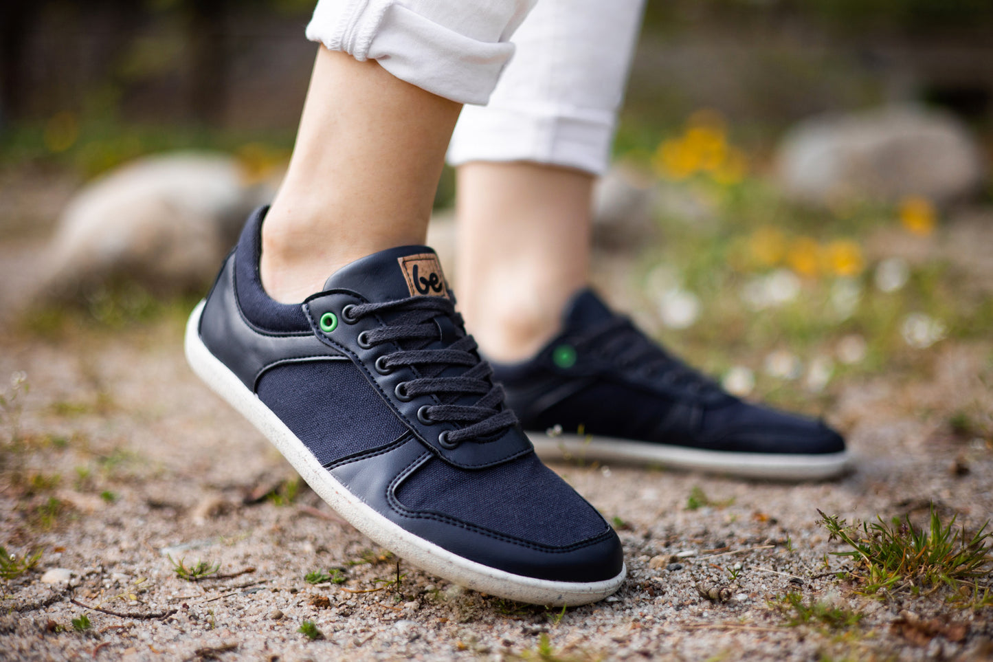 Barefoot Sneakers - Be Lenka Champ 2.0 - Vegan - Dark Blue 6 OzBarefoot Australia