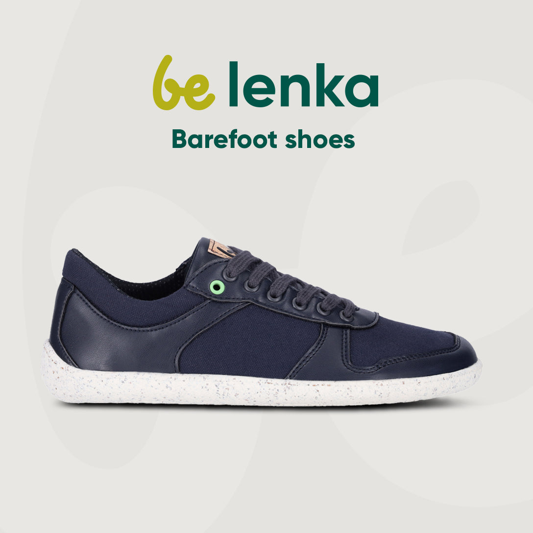 Barefoot Sneakers - Be Lenka Champ 2.0 - Vegan - Dark Blue 5 OzBarefoot Australia