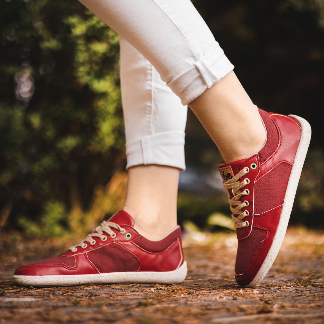 Barefoot Sneakers - Be Lenka Champ 2.0 - Vegan - Red 12 OzBarefoot Australia